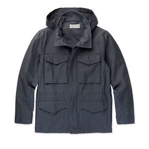 Outerknown M65 Military Field Voyager Jacket Mens Size XL Hooded Gray NWT $298